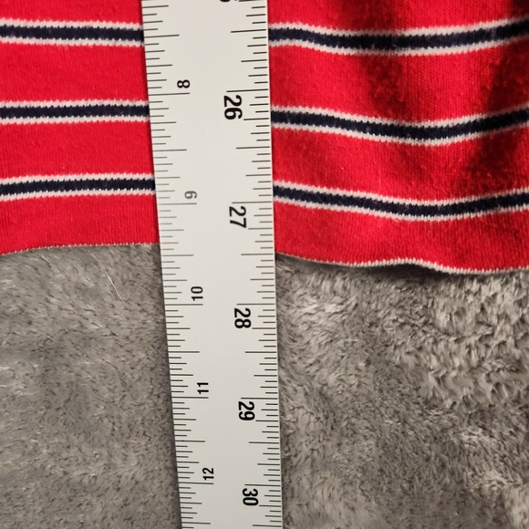 Polo Ralph Lauren Polo Shirt Men's Small Red Striped Short Sleeve - Picture 8 of 9